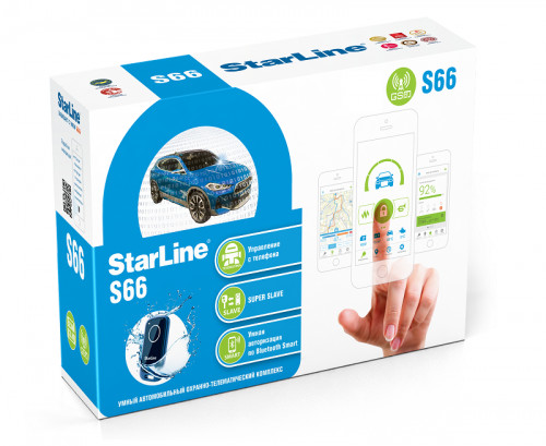 StarLine S66 v2 BT 2CAN+4LIN 2SIM GSM