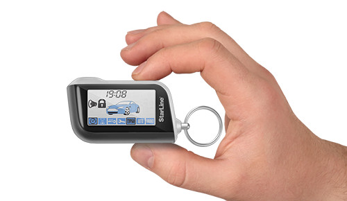 StarLine a63, a36, a93, a39, a63 eco, a93 eco брелок с ЖК горизонтальный