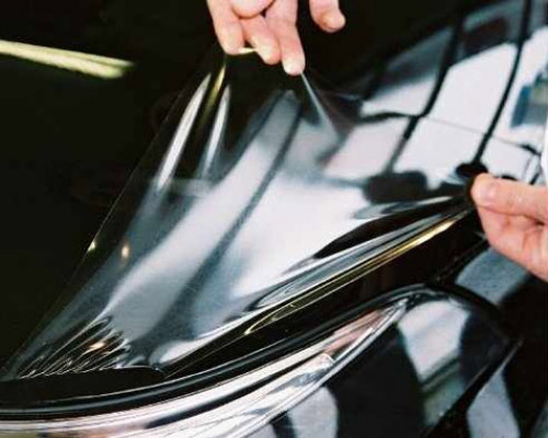 Оклейка автомобиля пленкой KPMF