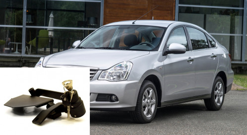 Гарант Консул на КПП NISSAN ALMERA*/2013-2018/*М5*R-назад*Производство ВАЗ Селектор №8200 670 972 (Пластик белого цвета) 29021.L