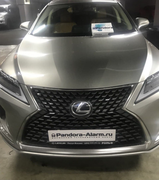 Lexus RX установка Pandora UX 4790