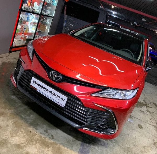 Toyota Camry установка Pandora DX-4GS plus
