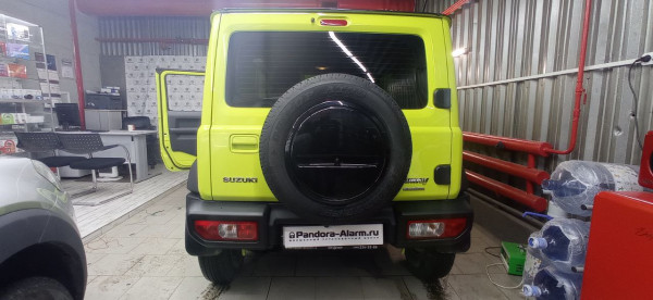 Suzuki Jimny установка Pandect X-3110 plus