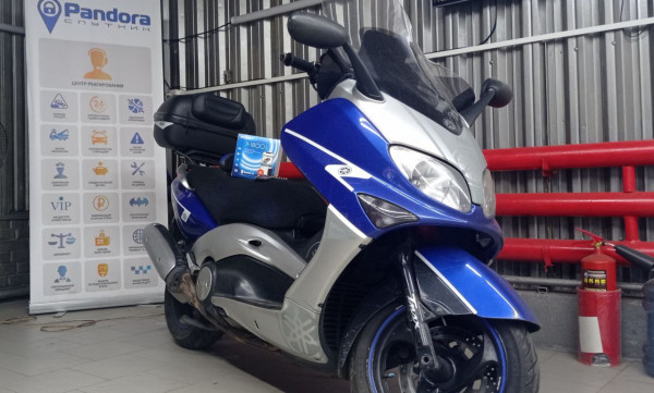 Yamaha T-Max установка Pandect X-1800 L v2