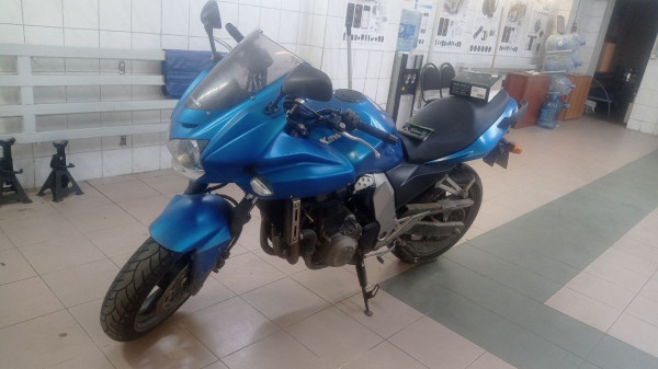 Kawasaki Z750s установка Pandora Smart Moto v3