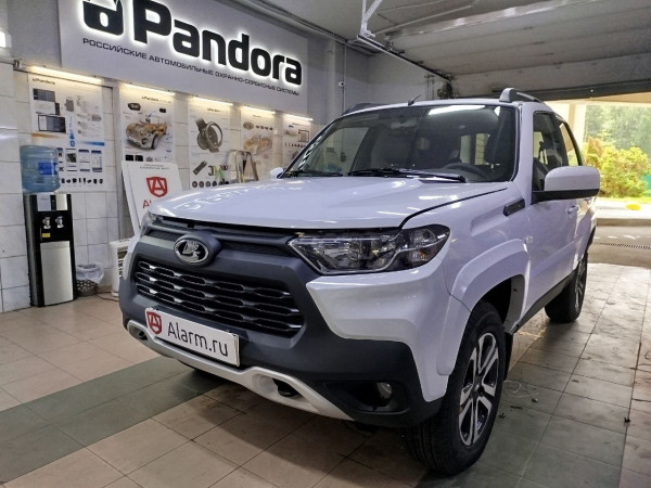 Lada Niva Travel установка Pandora DX-9x LoRa