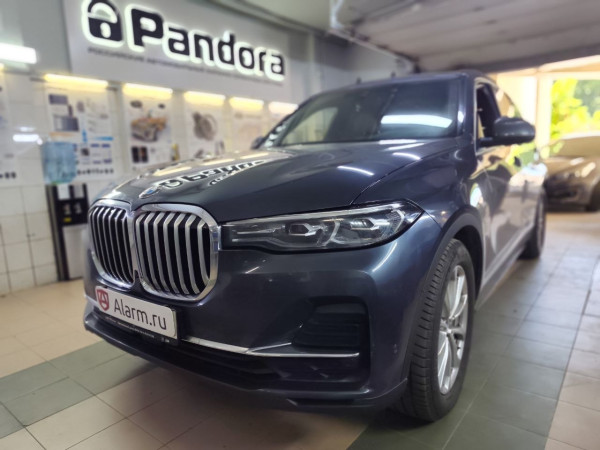 BMW X7 2019 установка Pandora Commander