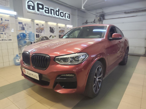 BMW X4 2020  установка Pandora VX 4G GPS v3